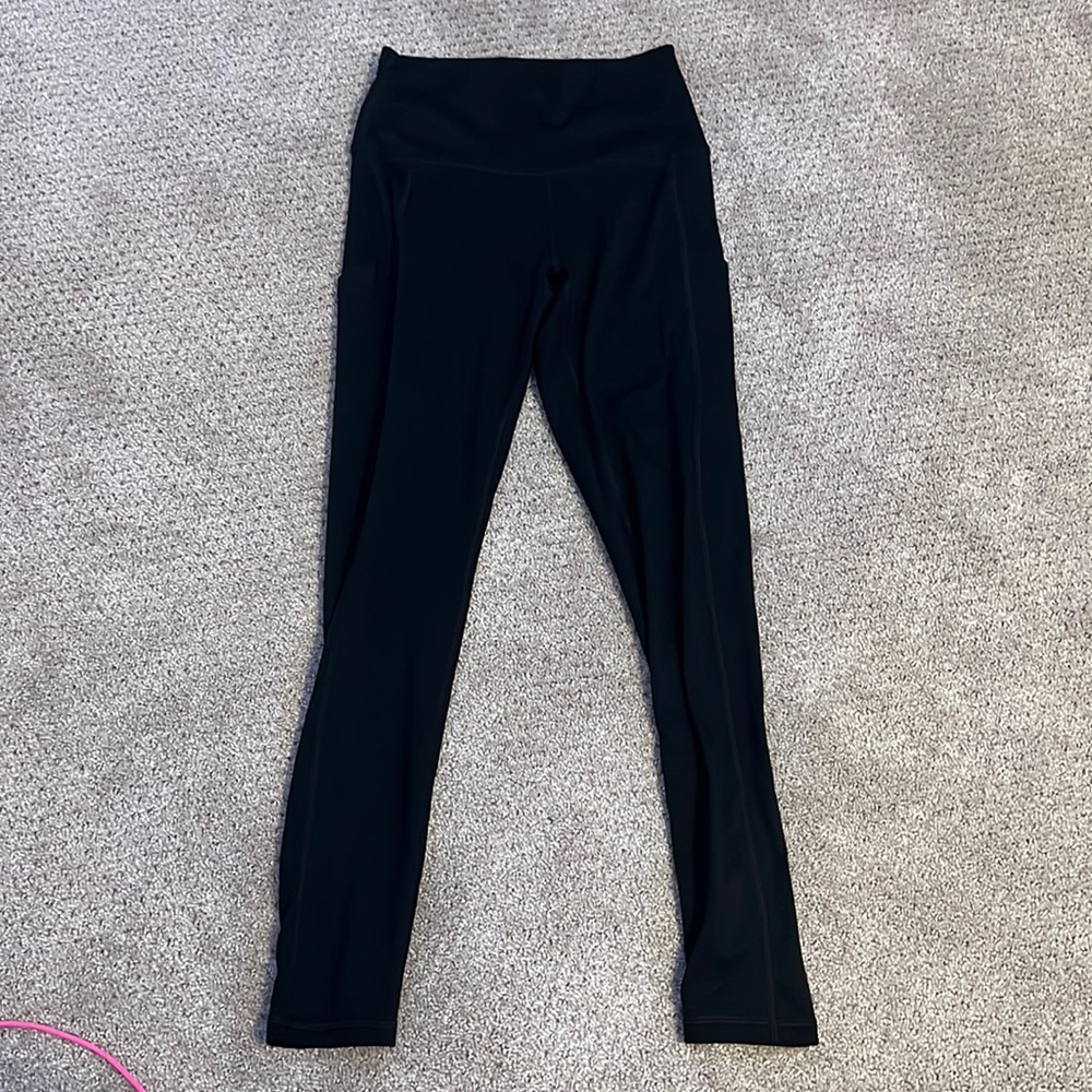 Aerie fleece lined leggings black